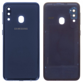 Samsung A202 Galaxy A20e 2019 takaakkukansi (sininen) (käytetty grade C, alkuperäinen)