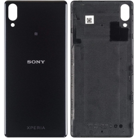 Sony I4312 / I3312 Xperia L3 takaakkukansi (musta) (käytetty grade B, alkuperäinen)
