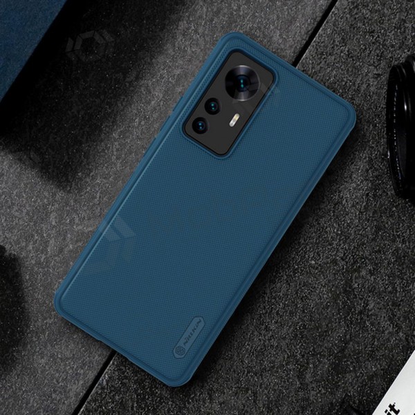 Xiaomi Redmi Note 12 5G / Poco X5 suojakuori „Nillkin Frosted Shield“ (sininen) Xiaomi Redmi Note 12 5G / Poco X5 suojakuori „Nillkin Frosted Shield“ (sininen)