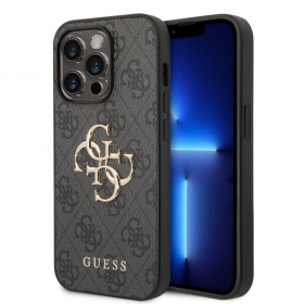 Apple iPhone 14 Pro kotelo - Guess PU 4G Metal Logo