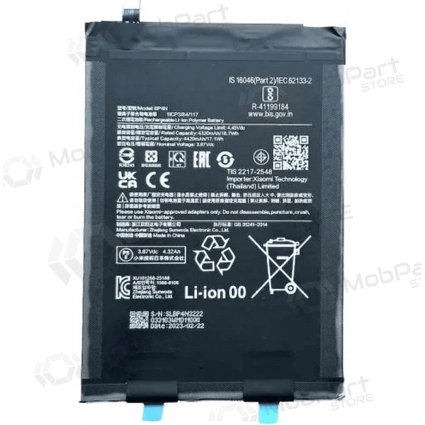 Xiaomi Pad 6 akku (alkuperäinen)