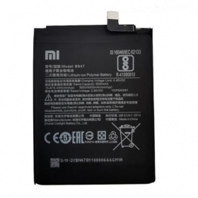 Xiaomi Mi A2 Lite / 6 Pro (BN47) paristo / akku (3900mAh) (service pack) (alkuperäinen)