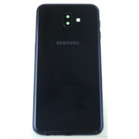 Samsung J610 Galaxy J6+ 2018 takaakkukansi (musta) (käytetty grade C, alkuperäinen)