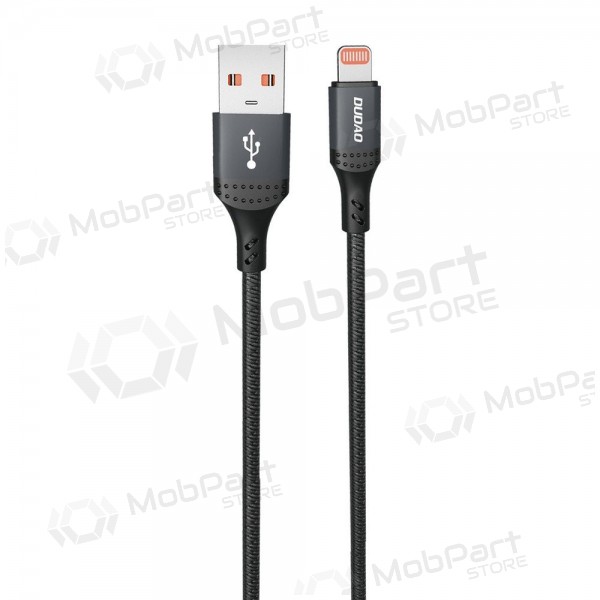 Lightning-kaapeli Dudao L3SL USB-A–Lightning 1,2 m 3 A musta