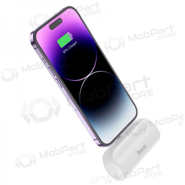 Ulkoinen paristo Power Bank Hoco J106 Lightning 5000mAh valkoinen