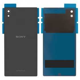 Sony Xperia Z5 E6603 / Z5 E6633 / Z5 E6653 / Z5 E6683 takaakkukansi (harmaa) (grafiitti musta)