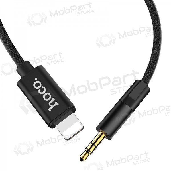 Adapteri Apple "Lightning" - Audio 3,5mm HOCO UPA13 (musta)