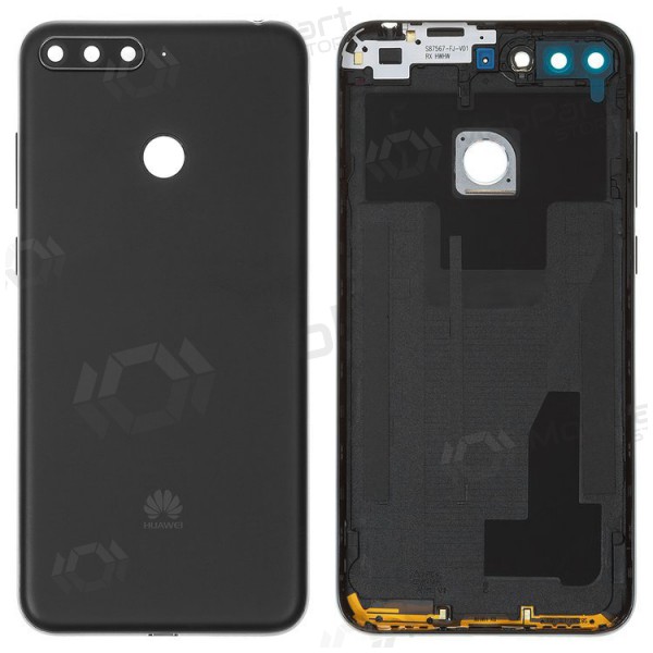 Huawei Y6 Prime 2018 / Honor 7C (AUM-L41) takaakkukansi (musta)