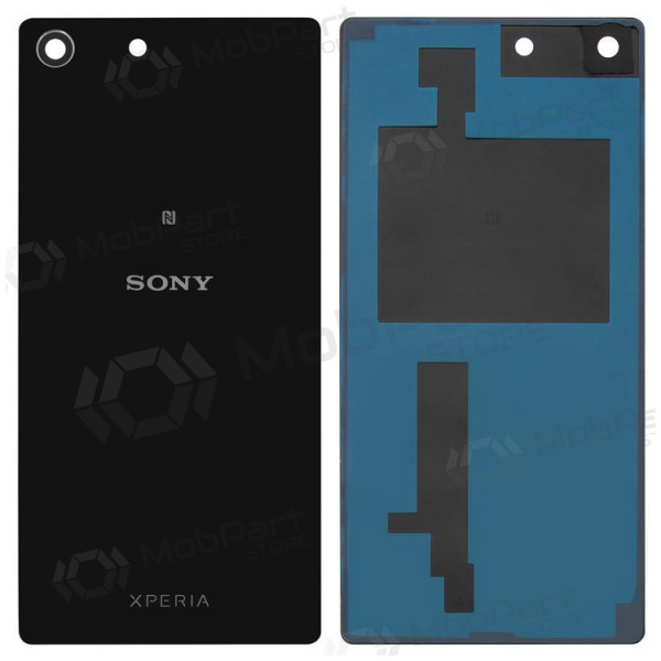 Sony Xperia M5 E5603 / Xperia M5 E5606 / Xperia M5 E5633 Dual takaakkukansi (musta)