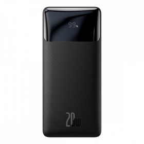 Ulkoinen paristo Power Bank Baseus Bipow 20W 10000mAh + MicroUSB 0.25m musta PPBD050301
