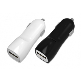 Laturi automobilinis Tellos USB (dual) (1A+2A) (musta)