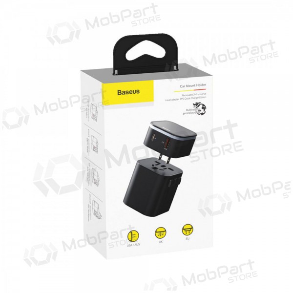 Laturi Baseus Removable 2in1 PPS Quick Charger TZPPS-01 (musta)