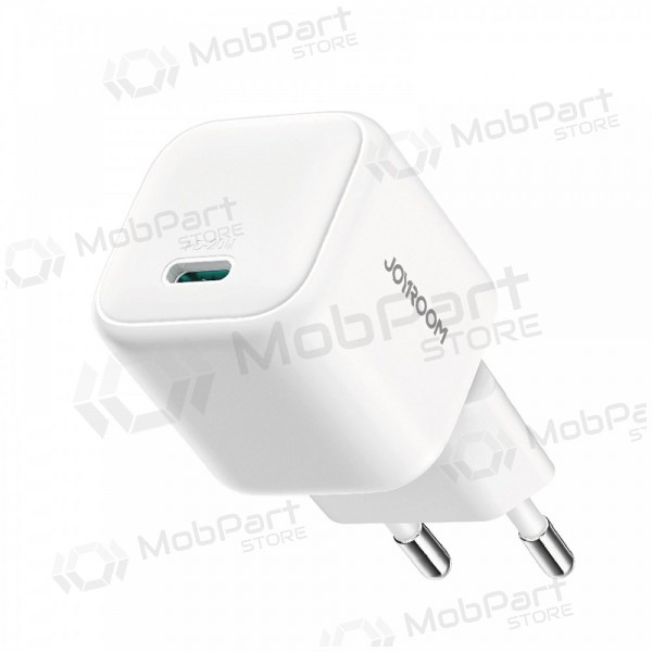 Laturi Joyroom JR-TCG08 USB-C GaN PD20W valkoinen