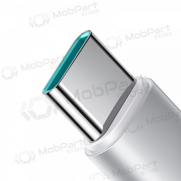 USB kaapeli Joyroom S-A28 USB-C to USB-C 60W 2.0m valkoinen