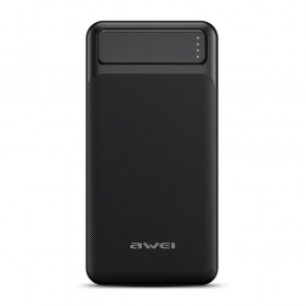 Ulkoinen paristo Power Bank Awei P6K 5V/2.1A 20000mAh musta