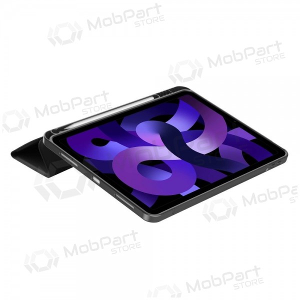 Apple iPad Air (2020, 2022, 2024, 2025, 2026) kotelo - Tech-Protect SmartCase Pen Holder (musta)
