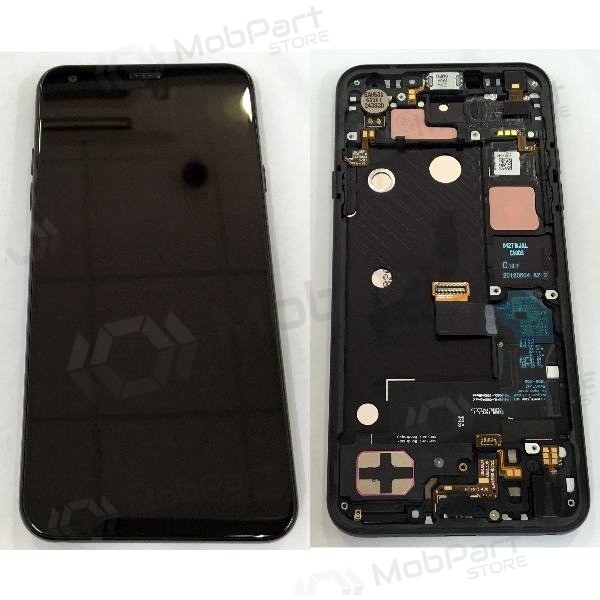 LG Q7 / Q7+ LMQ610 / Q610MA / Q610TA näyttö (violetti) (kehyksellä) (service pack) (alkuperäinen)