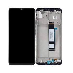 Xiaomi Poco M3 näyttö (musta) (kehyksellä) (service pack) (alkuperäinen)