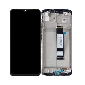 Xiaomi Poco M3 näyttö (musta) (kehyksellä) (service pack) (alkuperäinen)