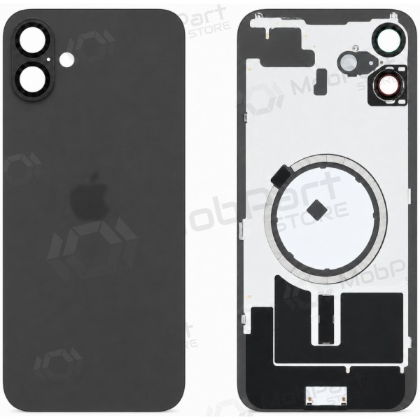 Apple iPhone 16 Plus takakansi (musta) (Premium)