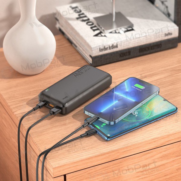 Ulkoinen paristo Power Bank Hoco J101A PD 20W+Quick Charge 3.0 22.5W 20000mAh musta