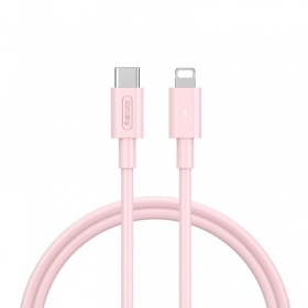 USB kaapeli Remax RC-175i USB-C to Lightning 20W 1.0m valkoinen