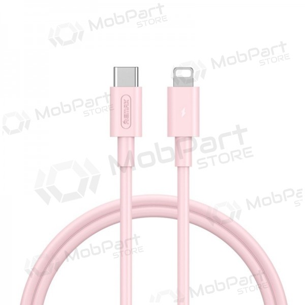 USB kaapeli Remax RC-175i USB-C to Lightning 20W 1.0m valkoinen