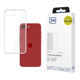 Apple iPhone 16e, 17e kotelo - 3MK Clear Case (läpinäkyvä)