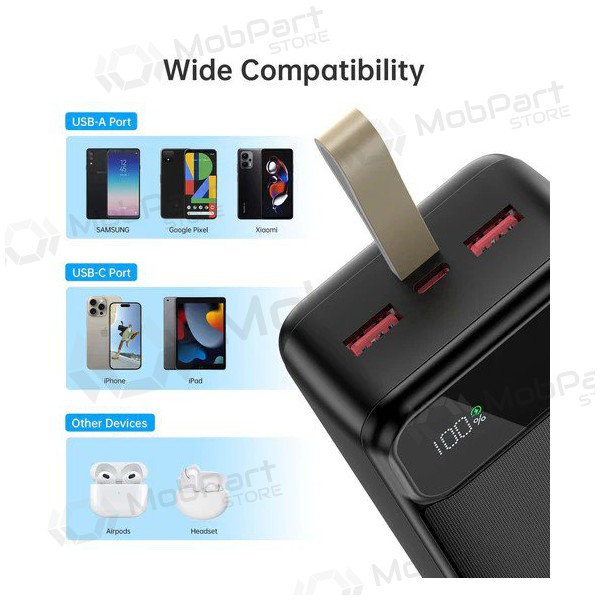 Ulkoinen paristo Power Bank Choetech B730 22.5W 30000mAh musta