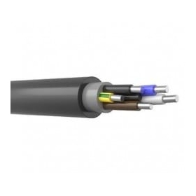 Voimakaapeli Elpar YAKXS 5x16 mm² alumiini XLPE CPR Eca 0.6/1 kV