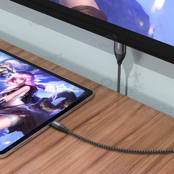 Kaapeli Hoco UA16 Type-C to HDMI 2.0m harmaa