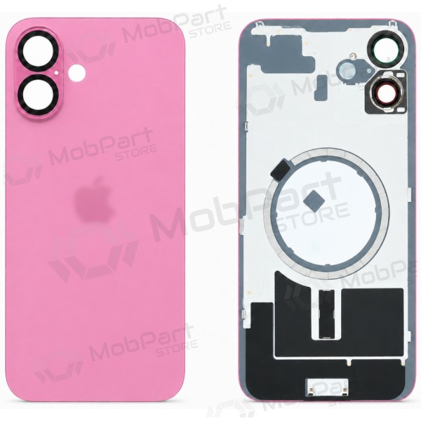Apple iPhone 16 takakansi (vaaleanpunainen) (Premium)