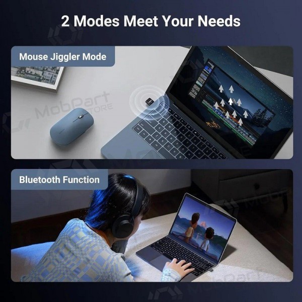 Bluetooth sovitin Ugreen BT301 Bluetooth 5.4 (35994) musta