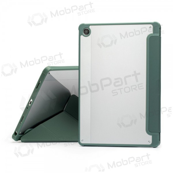 Apple iPad 10.9 2022, iPad 11 2025 kotelo - Reach Origami (tummanvihreä)
