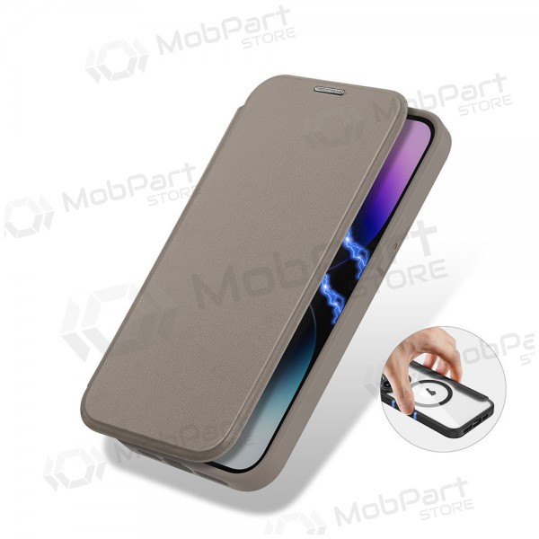 Apple iPhone 13 / 14 kotelo - Dux Ducis Skin X Pro (ruskea)