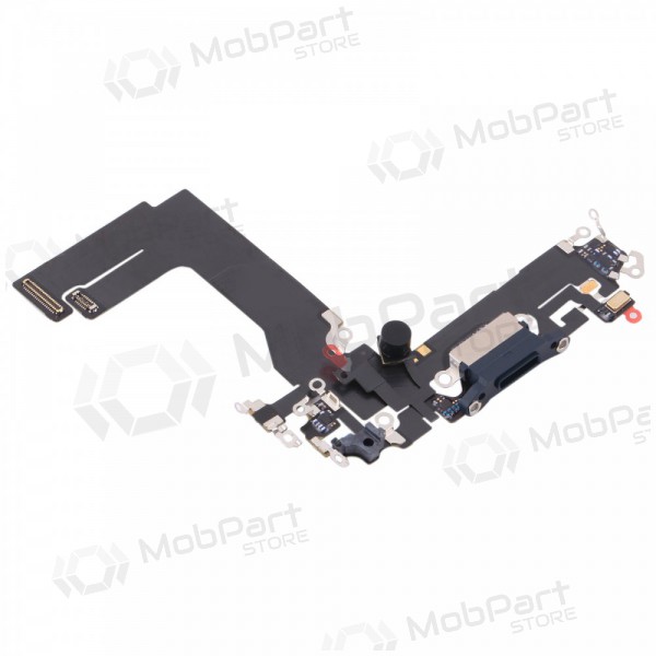 Apple iPhone 13 mini latausportti ja mikrofoniliitin (musta)