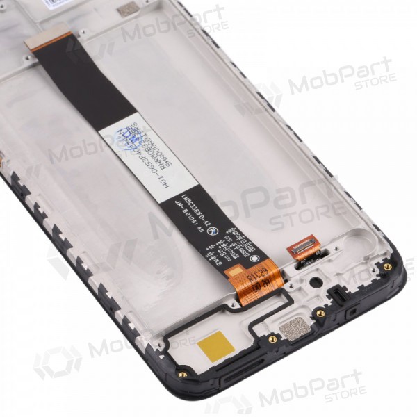 Xiaomi Redmi 9AT näyttö (musta) (kehyksellä) (service pack) (alkuperäinen)