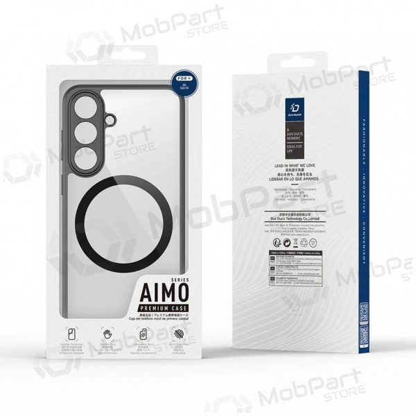Samsung Galaxy S26 FE kotelo - Dux Ducis Aimo Mag (musta)