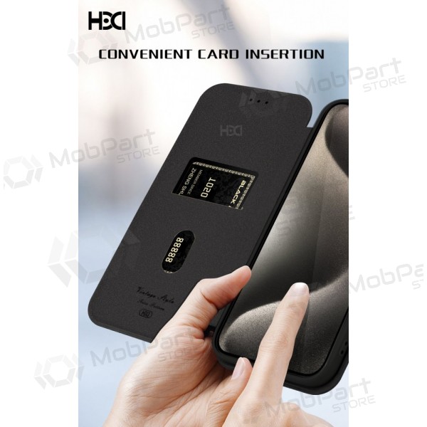 Suojakuori HDD Classic Wallet Case Samsung A405 A40 sininen