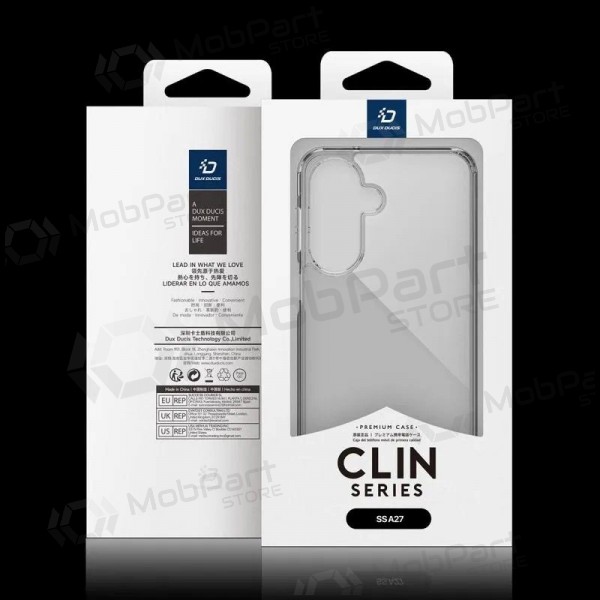 Samsung Galaxy A27 kotelo - Dux Ducis Clin - läpinäkyvä