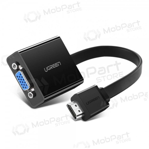 Ugreen MM103 HDMI–VGA-sovitin, musta