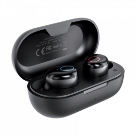 Langatons ausinės Choetech BH-T16 Hi-Fi Bean TWS juodos