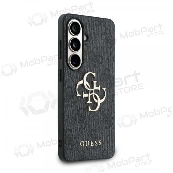 Samsung Galaxy S26 kotelo - Guess PU 4G Metal Logo (harmaa)