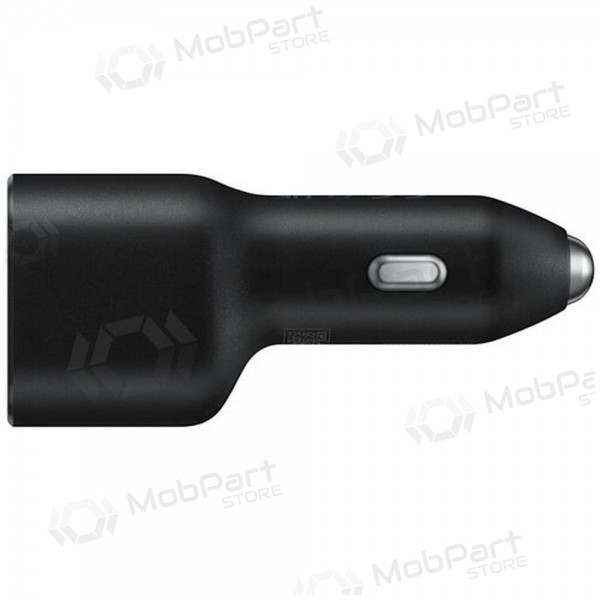 Laturi automobilinis alkuperäinen Samsung EP-L4020NBEGEU 1xType-C 1xUSB-A musta pakkauksessa 40W