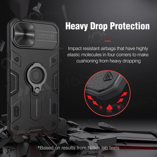 Apple iPhone 14 Pro Max suojakuori „Nillkin Armor Pro“ (musta) Apple iPhone 14 Pro Max suojakuori „Nillkin Armor Pro“ (musta)
