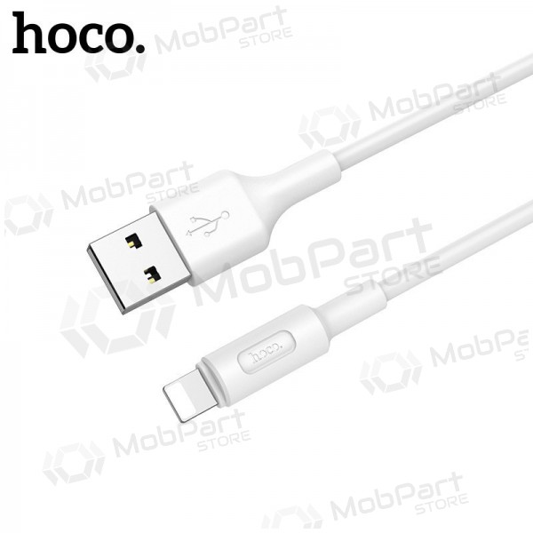 USB kaapeli HOCO X25 lightning 1.0m (valkoinen)