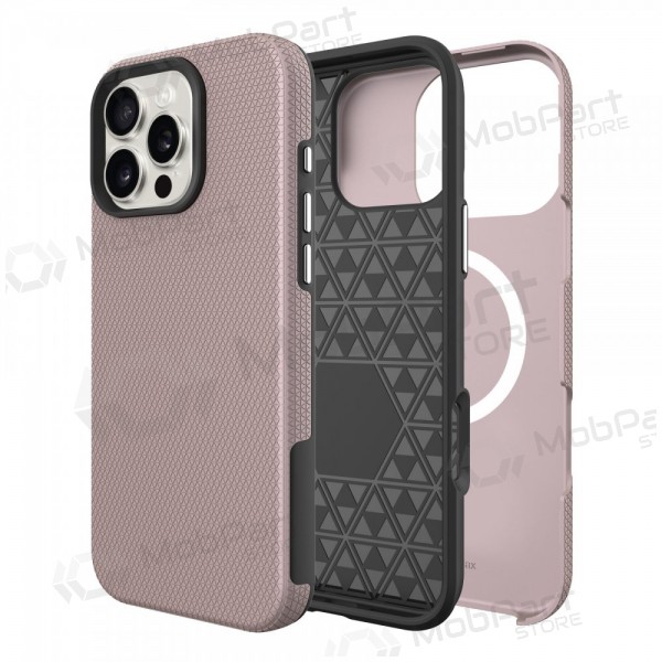 Suojakuori Perfectionists Triangle Mag Case Apple iPhone 12 Pro Max rožinio aukso Suojakuori Perfectionists Triangle Mag Case Apple iPhone 12 Pro Max rožinio aukso