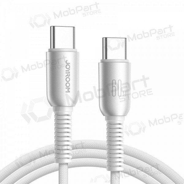 USB kaapeli Joyroom S-A51 USB-C to USB-C 60W 1.2m harmaa