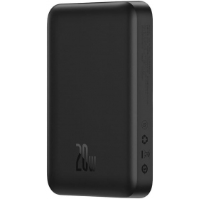 Ulkoinen paristo Power Bank Baseus Magnetic Mini Air 20W 10000mAh musta P10059001113-00