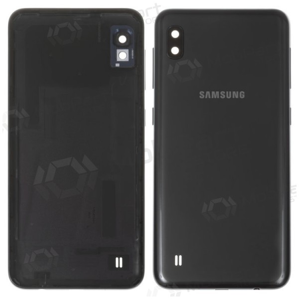 Samsung A105 Galaxy A10 2019 takaakkukansi (musta) (käytetty grade B, alkuperäinen)